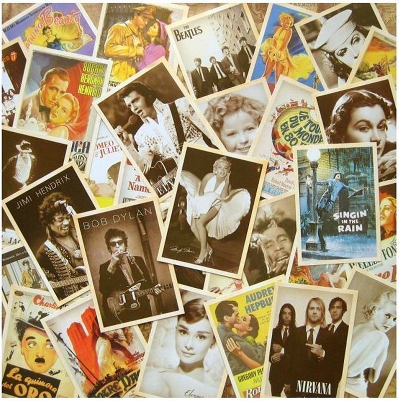 DreamHigh Collectable Vintage Postcards Bulk Pack-128 pcs - Image 1